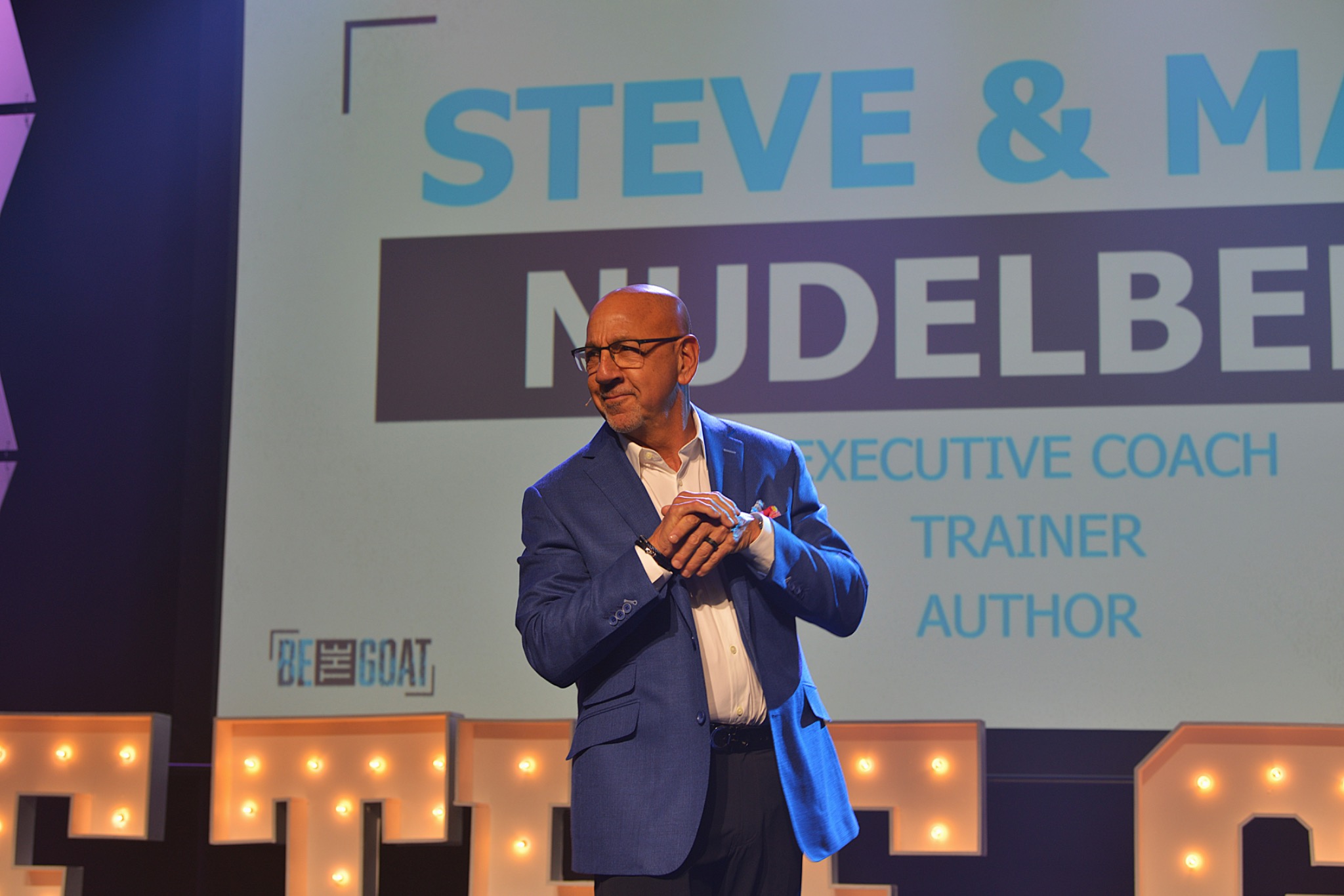 Steve speaking
